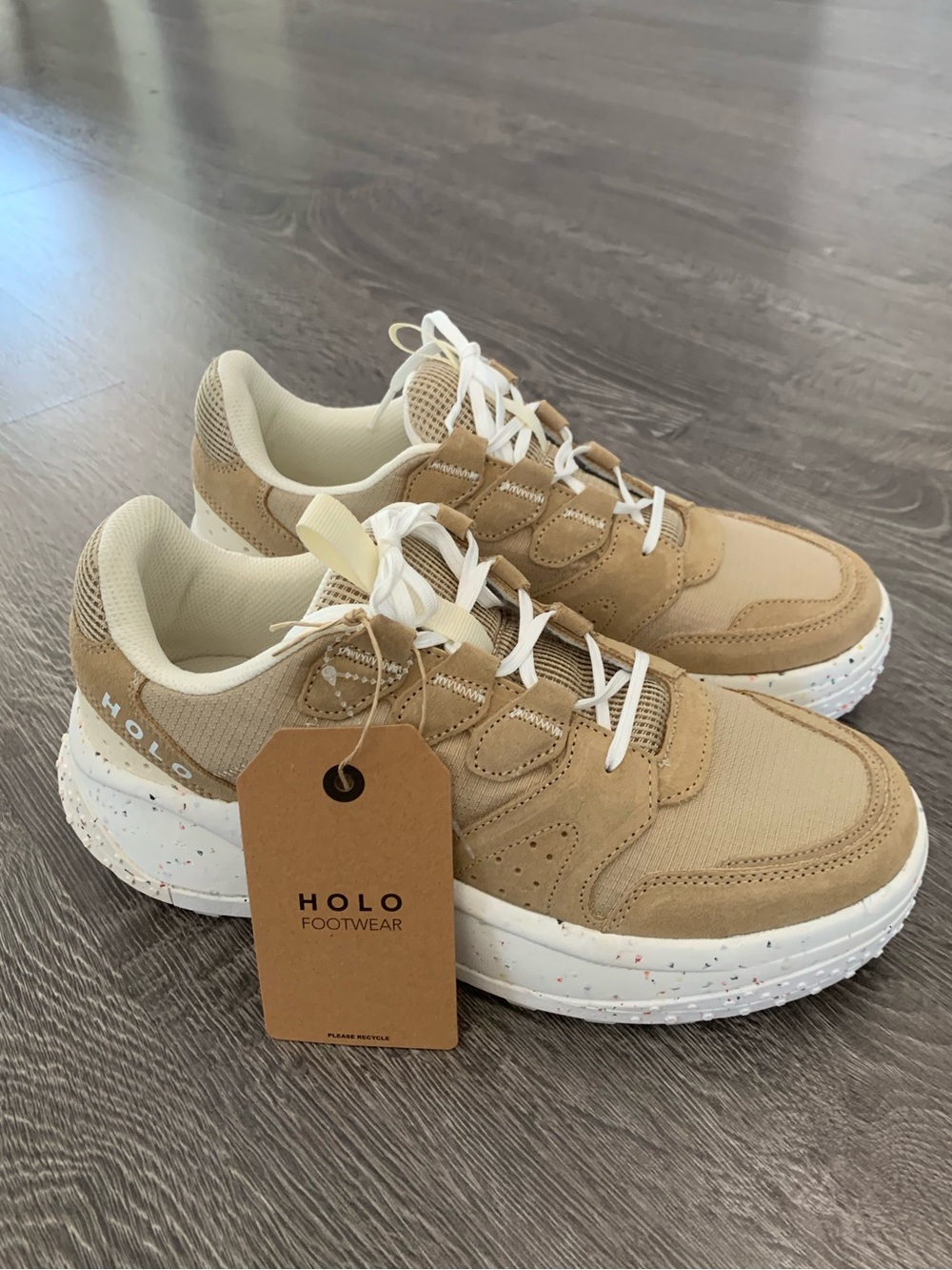 Holo footwear Men’s Tan Casual Sneakers